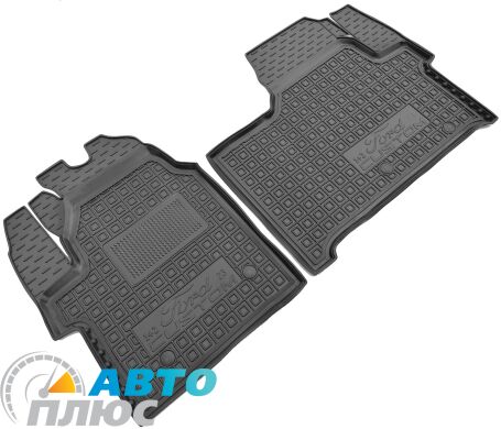 Автомобільні килимки в салон Ford Custom 2024- (1+2) (AVTO-Gumm)