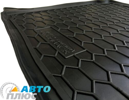 Автомобильный коврик в багажник Renault Megane 4 2016- Hatchback (Avto-Gumm)