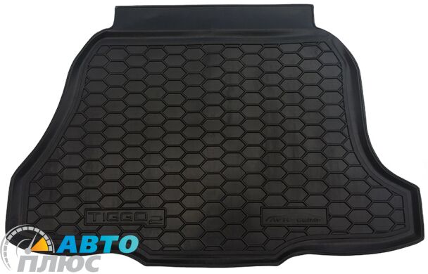 Автомобильный коврик в багажник Chery Tiggo 2 2017- (AVTO-Gumm)