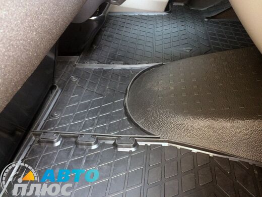 Резиновые коврики в салон Volkswagen T5 2003-/T6 2013- (1+2) (Stingray)
