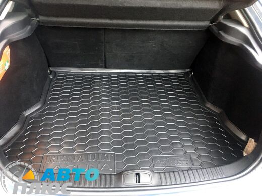 Автомобильный коврик в багажник Renault Laguna 2 2001- Sedan (Avto-Gumm)