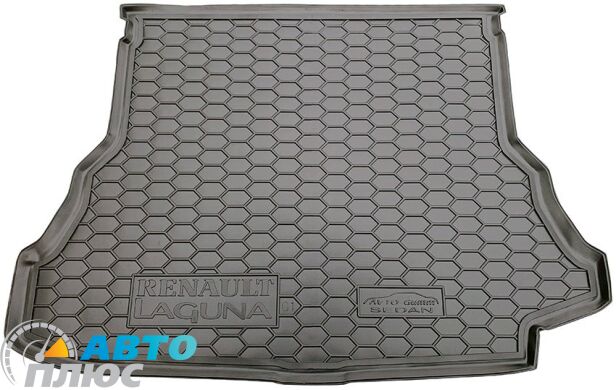 Автомобильный коврик в багажник Renault Laguna 2 2001- Sedan (Avto-Gumm)
