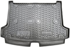Автомобильный коврик в багажник Peugeot 307 2001- Universal (AVTO-Gumm)