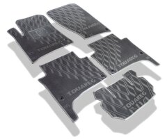 Композитні килимки в салон Volkswagen Touareg 2002-2010 (V) сірі AVTO-Tex