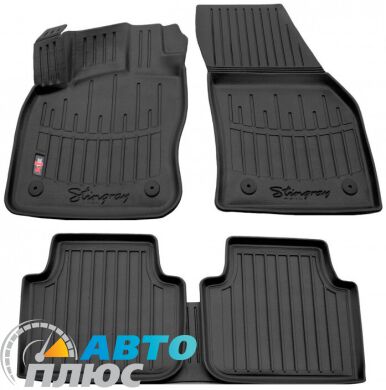 3D Килимки в салон автомобіля Skoda Kodiaq 2016-/Seat Tarraco 2018- (Stingray)