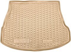 Автомобильный коврик в багажник Lexus NX 2022- бежевый (AVTO-Gumm)