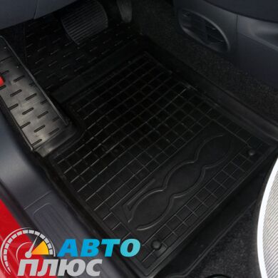 Автомобильные коврики в салон Fiat 500 2007- (Avto-Gumm)