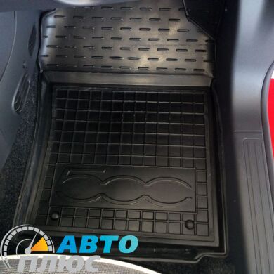 Автомобильные коврики в салон Fiat 500 2007- (Avto-Gumm)