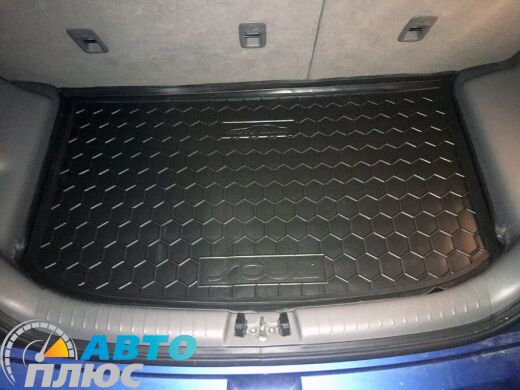 Автомобильный коврик в багажник Kia Soul/Soul EV 2014- (верхний) (Avto-Gumm)