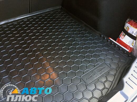 Автомобильный коврик в багажник Ford Focus 3 2011- Sedan (докатка) (Avto-Gumm)