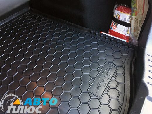 Автомобильный коврик в багажник Ford Focus 3 2011- Sedan (докатка) (Avto-Gumm)