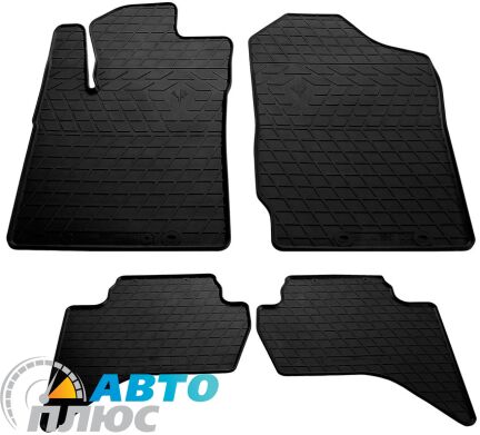 Резиновые коврики в салон Mitsubishi L200 2007- (Stingray)