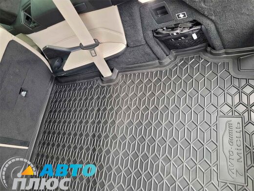 Автомобильный коврик в багажник BMW X7 (G07) 2018- (AVTO-Gumm)