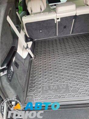 Автомобильный коврик в багажник BMW X7 (G07) 2018- (AVTO-Gumm)