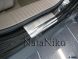 фото картинка Накладки на пороги Jeep Patriot 2007- (Premium) — АвтоПлюс