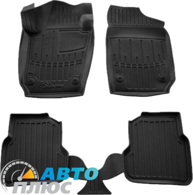 3D Коврики в салон автомобиля Seat Ibiza (6J) 2008-2017 (Stingray)