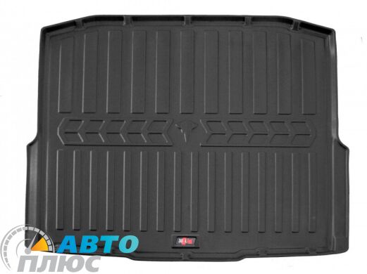 Коврик в багажник для Skoda Octavia A7 2013- Universal (без ушей) (Stingray)