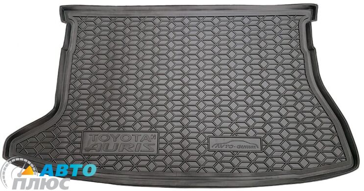 Автомобильный коврик в багажник Toyota Auris 2007-2013 (AVTO-Gumm)