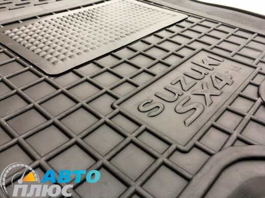 Водительский коврик в салон Suzuki SX4 2013- (Avto-Gumm)