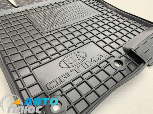 Водительский коврик в салон Kia Optima 2010- (Avto-Gumm)
