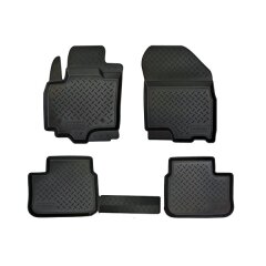 Полиуретановые коврики в салон Fiat Sedici 2006- (NorPlast)