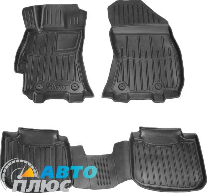 3D Коврики в салон автомобиля Subaru Outback 2015-2021 (Stingray)