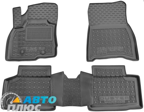 Автомобильные коврики в салон Renault Duster 2025- 4WD (AVTO-Gumm)