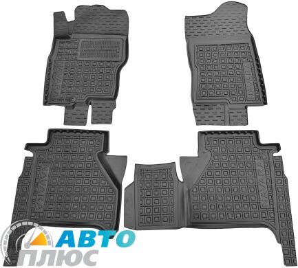 Автомобильные коврики в салон Nissan Navara Double Cab 2010- (AVTO-Gumm)