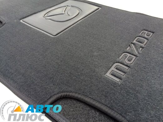 Mazda 6 2002- реальное фото автоковриков в салон черные бизнес купить Avtoplus.com.ua