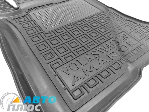 Водительский коврик в салон Volkswagen Amarok 2 2022- (AVTO-Gumm)
