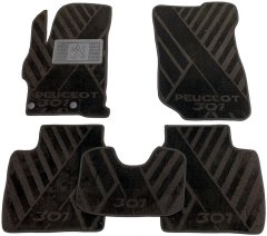 Композитные коврики в салон Peugeot 301 2013- (X) AVTO-Tex