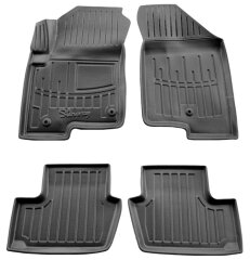 3D Коврики в салон автомобиля Jeep Compass 11-/Patriot 07- (2 клипсы) (Stingray)
