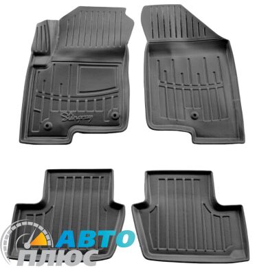 3D Коврики в салон автомобиля Jeep Compass 11-/Patriot 07- (2 клипсы) (Stingray)