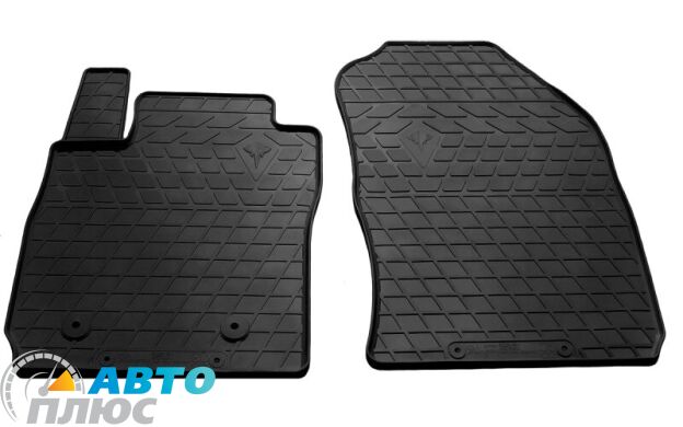Передние резиновые коврики Ford Fiesta 2010- USA (Stingray)