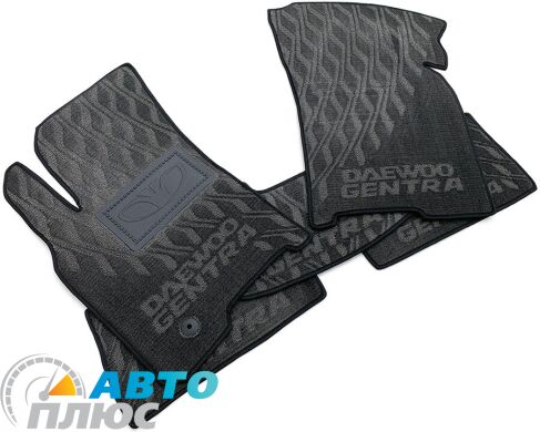 Композитные коврики в салон Daewoo Gentra 2013- (V) серые AVTO-Tex