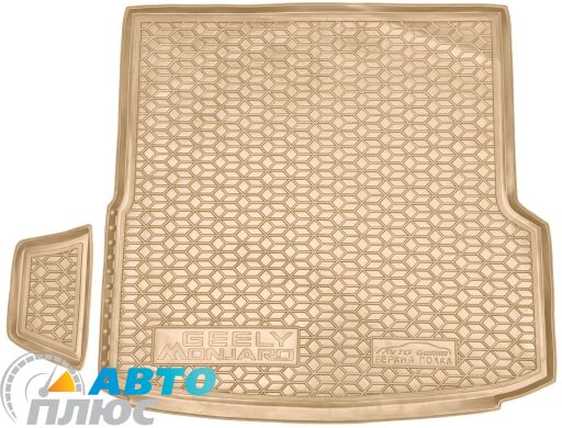 Автомобильный коврик в багажник Geely Monjaro 2023- верхняя полка бежевый (AVTO-Gumm)