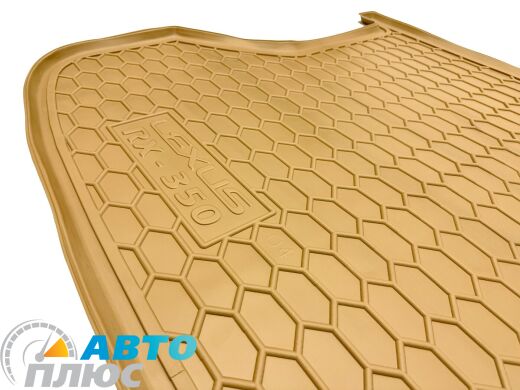 Автомобильный коврик в багажник Lexus RX 350 2003- бежевый (AVTO-Gumm)