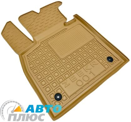 Автомобильные коврики в салон Zeekr 001 2022- бежевые (AVTO-Gumm)
