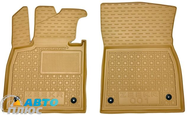 Автомобильные коврики в салон Zeekr 001 2022- бежевые (AVTO-Gumm)