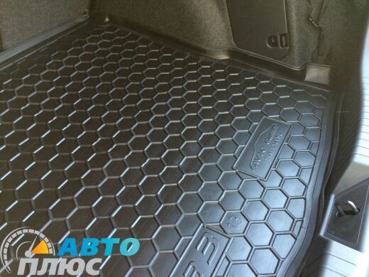 Автомобильный коврик в багажник Mazda 3 2014- Sedan (Avto-Gumm)