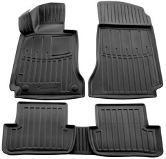 3D Коврики в салон автомобиля Mercedes C (W204) 2007-2015 (Stingray)