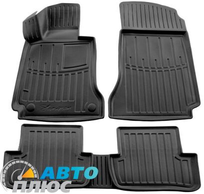 3D Коврики в салон автомобиля Mercedes C (W204) 2007-2015 (Stingray)
