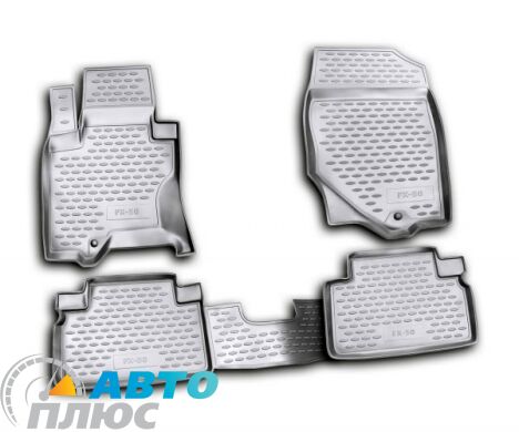 3D Коврики в салон автомобиля Kia Soul 2008-2014 (Stingray)