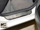 фото картинка Накладки на пороги Geely MK 06-/GC6 2014- Sedan (Premium) — АвтоПлюс