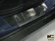 фото картинка Накладки на пороги Hyundai ix35 2010- (Premium) &mdash; АвтоПлюс