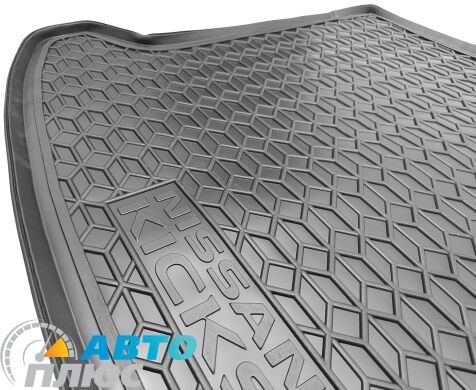 Автомобильный коврик в багажник Nissan Kicks 2016- (AVTO-Gumm)