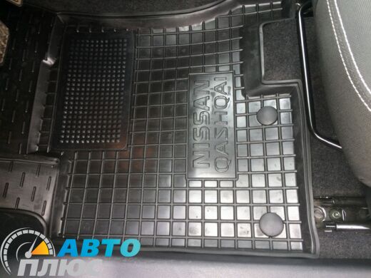 Водительский коврик в салон Nissan Qashqai 2007- (Avto-Gumm)