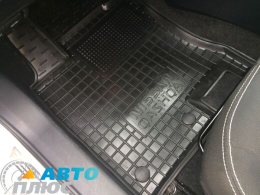 Водительский коврик в салон Nissan Qashqai 2007- (Avto-Gumm)