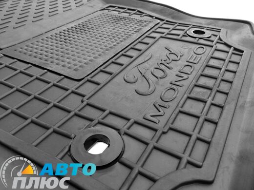 Водительский коврик в салон Ford Mondeo 2007-2014 (Avto-Gumm)