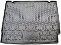 Автомобильный коврик в багажник Renault Clio 4 2012- Universal нижняя полка (AVTO-Gumm)